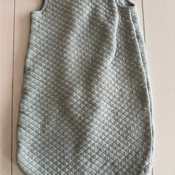Hanna Andersson Quilted Kids Sleep Sack in Light Gray Blue - Picture 4 of 5